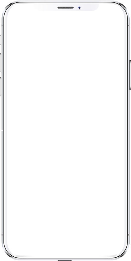 A mobile with a blank screen